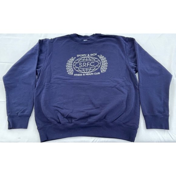 SPORTY AND RICH S. R. F. C FITNESS CREW SZ MEDIUM - Picture 5 of 9